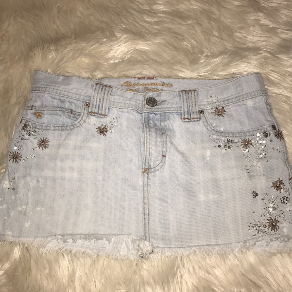 Abercrombie and Fitch denim skirt